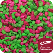 2906SSR - Applewink Fluorescent Green / Pink Gravel